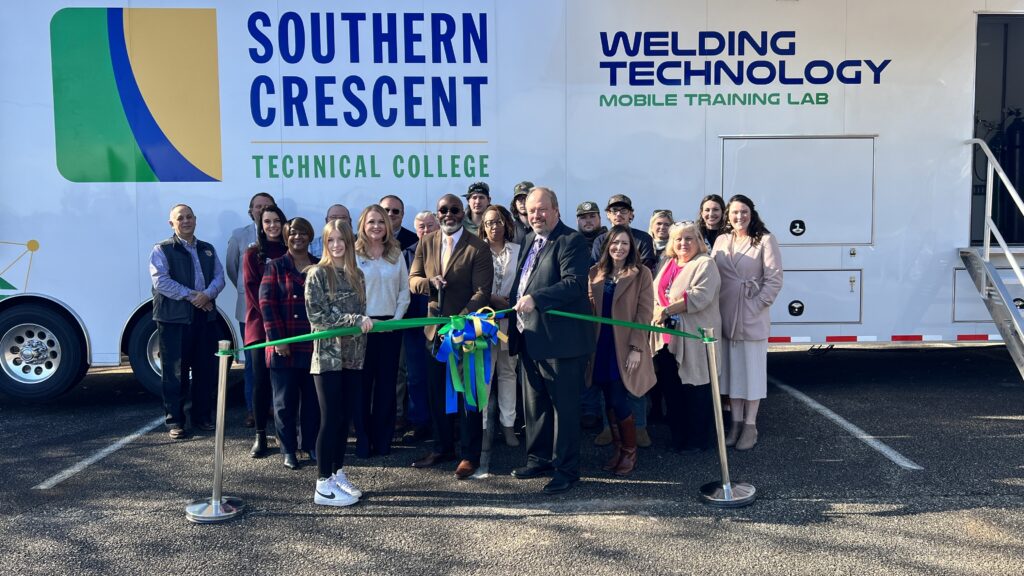 SCTC Hosts Ribbon Cutting for Welding Technology Mobile Training Lab