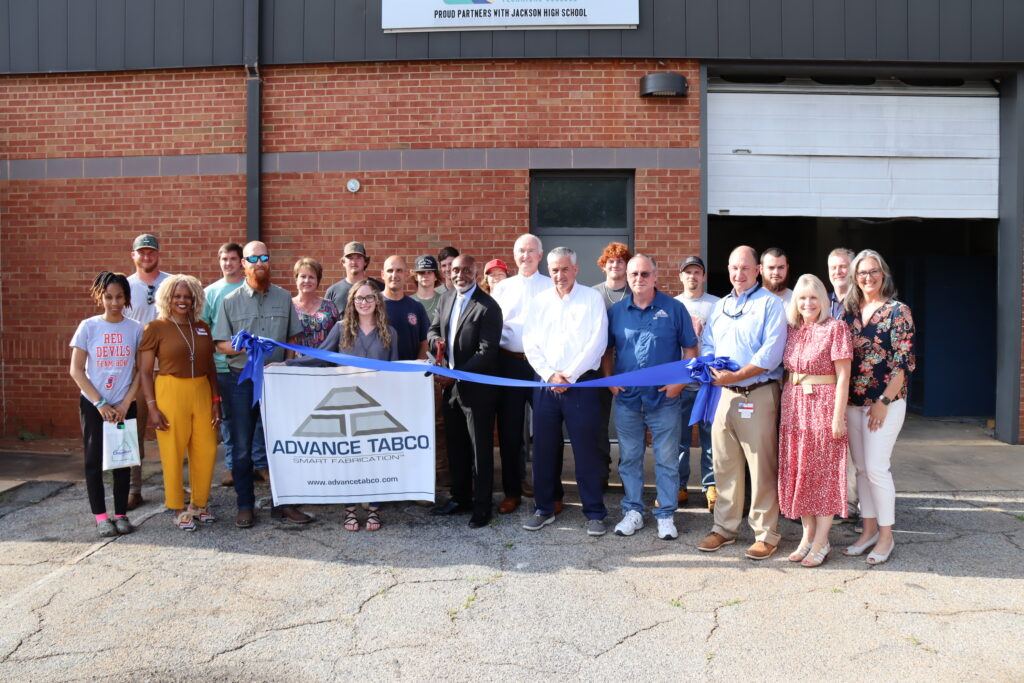 Ribbon Cutting Held to Reopen Jackson High School Welding Lab