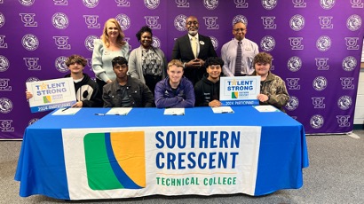 Upson-Lee Students Sign Talent Strong Agreement